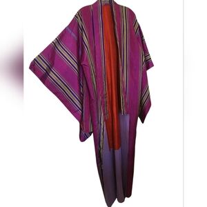 Vintage Japanese Silk Kimono Size Large (No Tag)